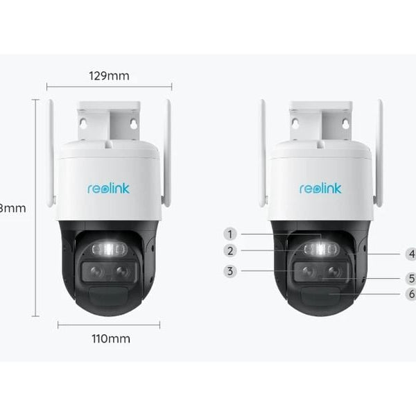 Reolink 4G/LTE-Kamera Trackmix G770 2K / Akku