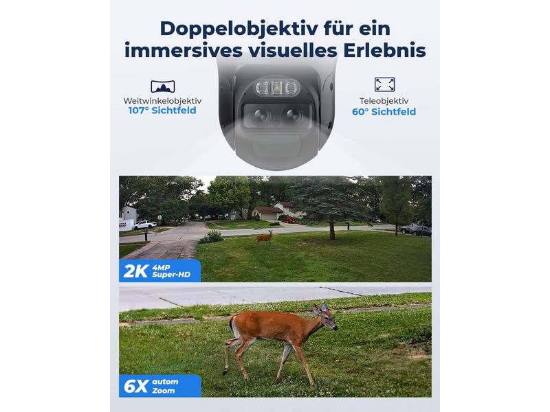 Reolink Netzwerkkamera Trackmix B770 2K