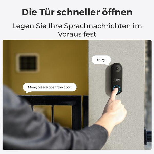 Reolink IP Türstation D340P 2K+