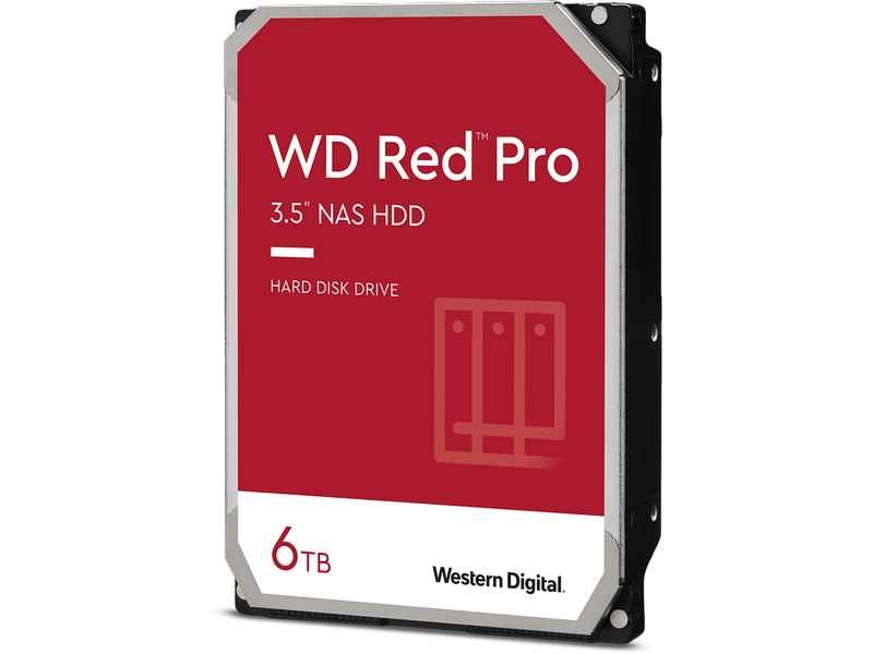 Western Digital Harddisk WD Red Pro 3.5" SATA 6 TB