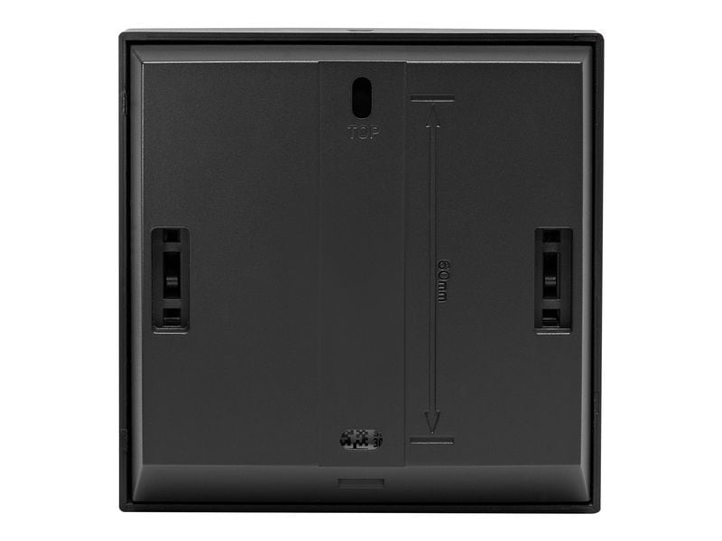 Homematic IP Smart Home Funk-Wandthermostat basic Anthrazit