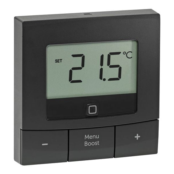 Homematic IP Smart Home Funk-Wandthermostat basic Anthrazit
