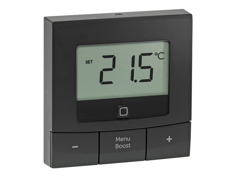 Homematic IP Smart Home Funk-Wandthermostat basic Anthrazit