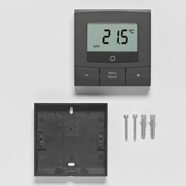 Homematic IP Smart Home Funk-Wandthermostat basic Anthrazit