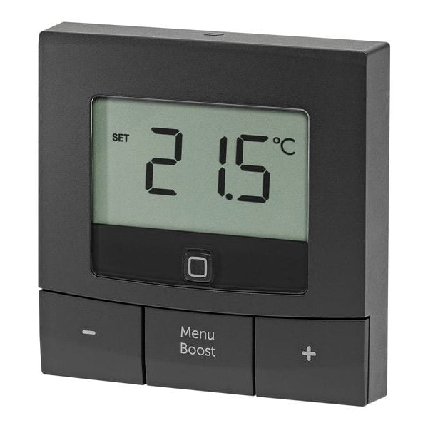 Homematic IP Smart Home Funk-Wandthermostat basic Anthrazit