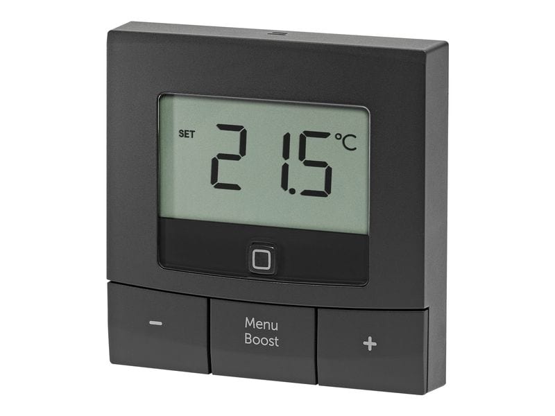 Homematic IP Smart Home Funk-Wandthermostat basic Anthrazit