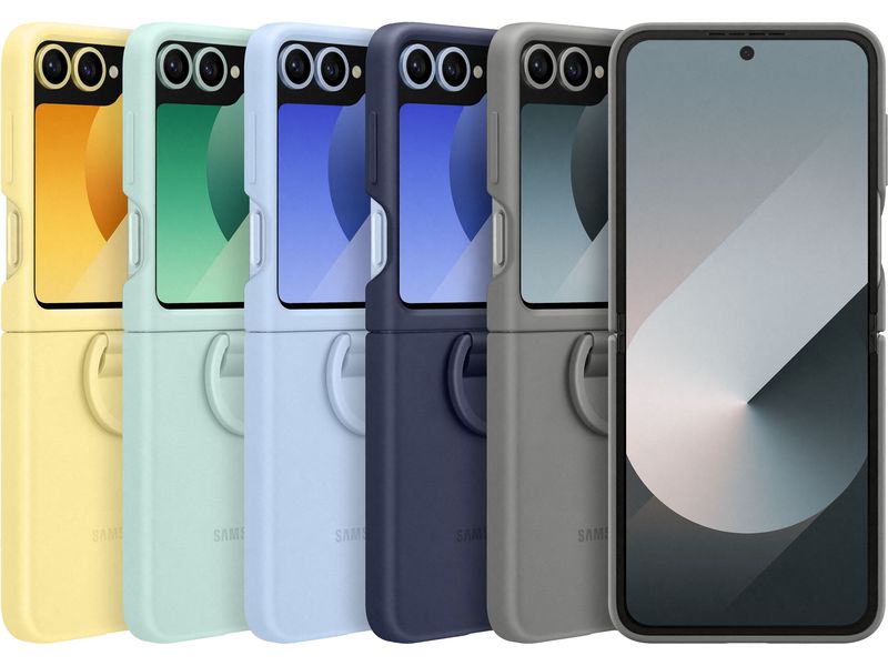 Samsung Back Cover Silicone Galaxy Z Flip6 Gray