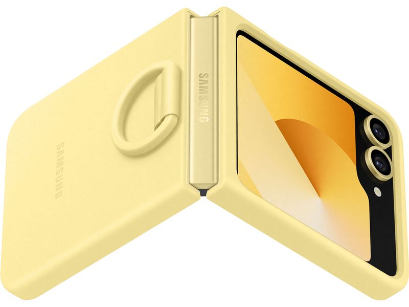 Samsung Back Cover Silicone Galaxy Z Flip6 Yellow