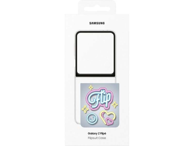 Samsung Back Cover Flipsuit Galaxy Z Flip6 Transparent