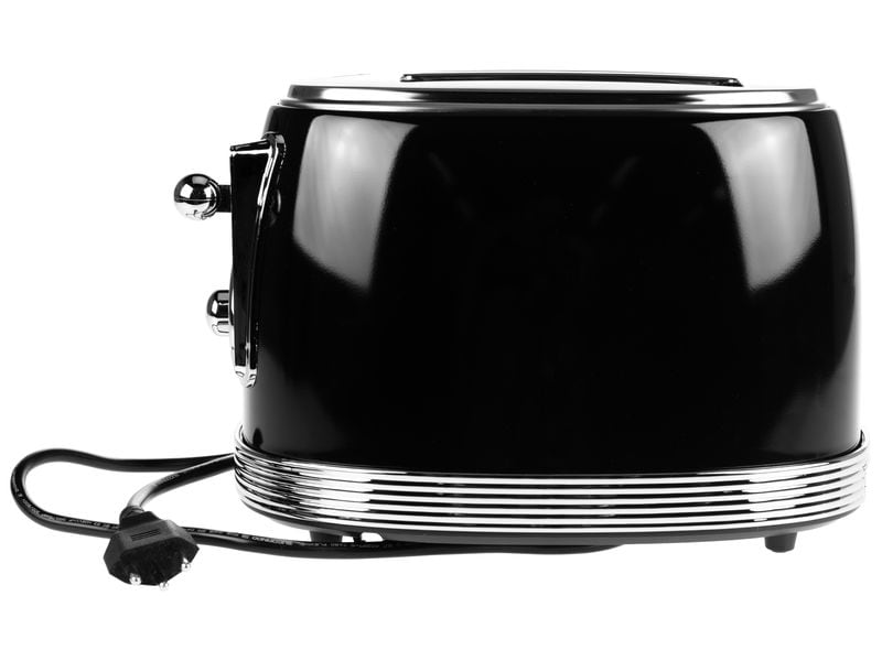 FURBER Toaster Brando Schwarz glanz