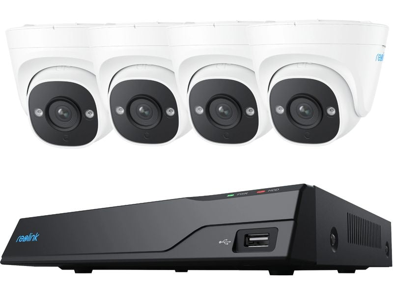 Reolink Überwachungsset NVS8-5MD4 Dome, inkl. 2TB Harddrive