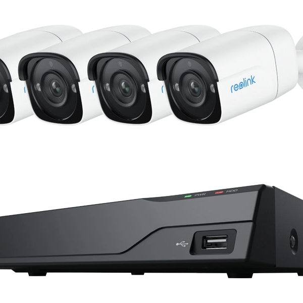 Reolink Überwachungsset NVS8-5 MB4 Bullet, inkl. 2TB Harddrive