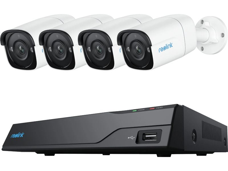Reolink Überwachungsset NVS8-5 MB4 Bullet, inkl. 2TB Harddrive