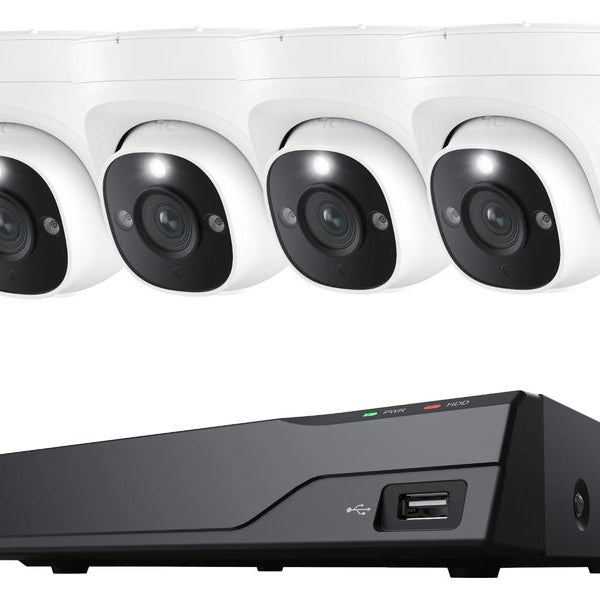 Reolink Überwachungsset NVS8-8MD4 Dome, inkl. 2TB Harddrive