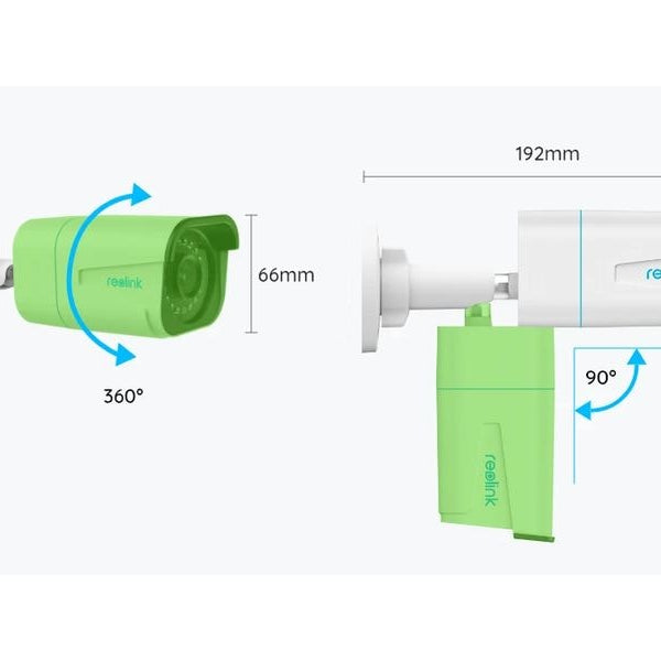 Reolink Überwachungsset NVS16-8MB8 4K PoE mit 8 Kameras und 4TB