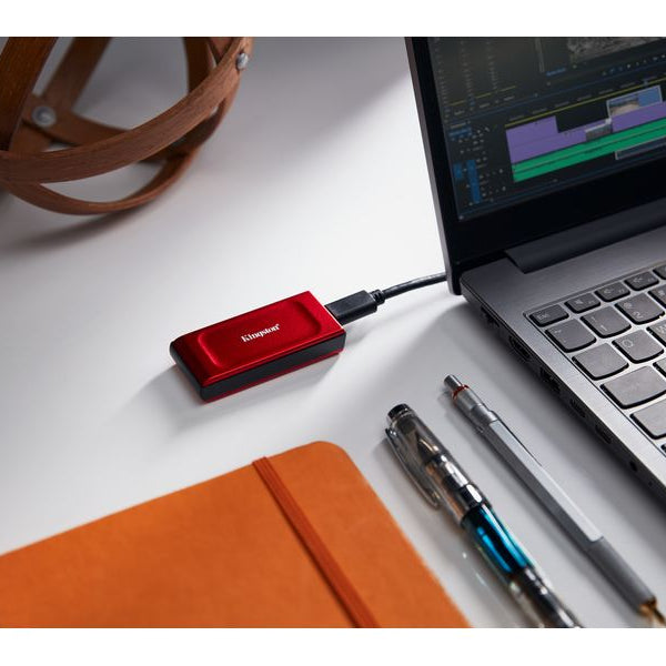 Kingston Externe SSD XS1000 1000 GB, Rot