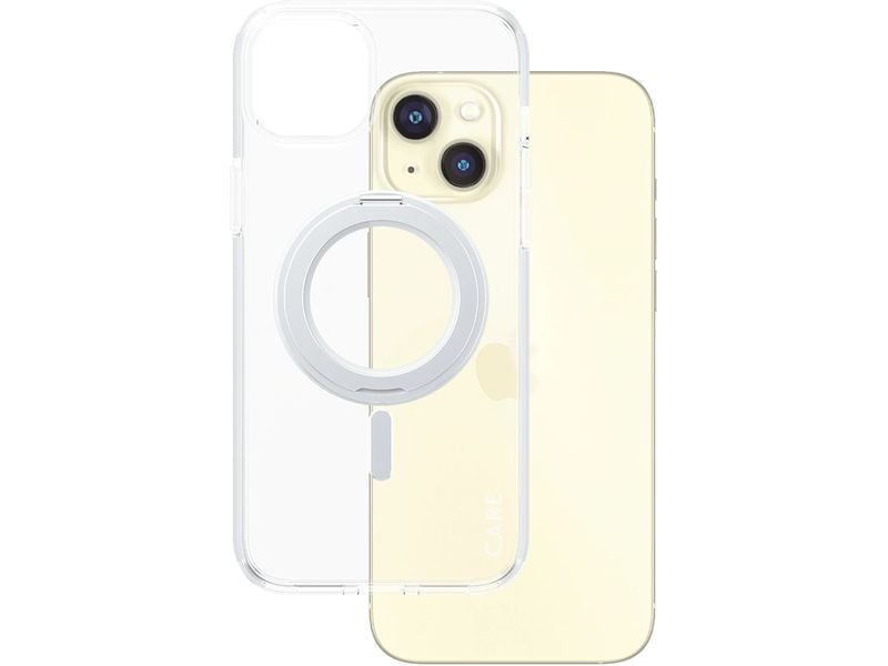 CARE Back Cover Feature Kickstand iPhone 15 Pro Max Silber