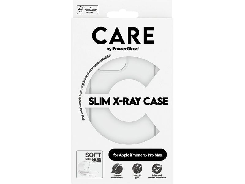 CARE Back Cover Fashion X-Ray Soft Basic iPhone 15 Pro Max