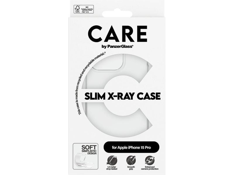 CARE Back Cover Fashion X-Ray Soft Basic iPhone 15 Pro