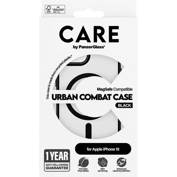 CARE Back Cover Flagship iPhone 15 Schwarz