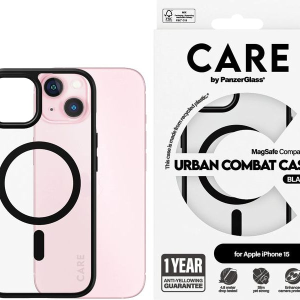 CARE Back Cover Flagship iPhone 15 Schwarz