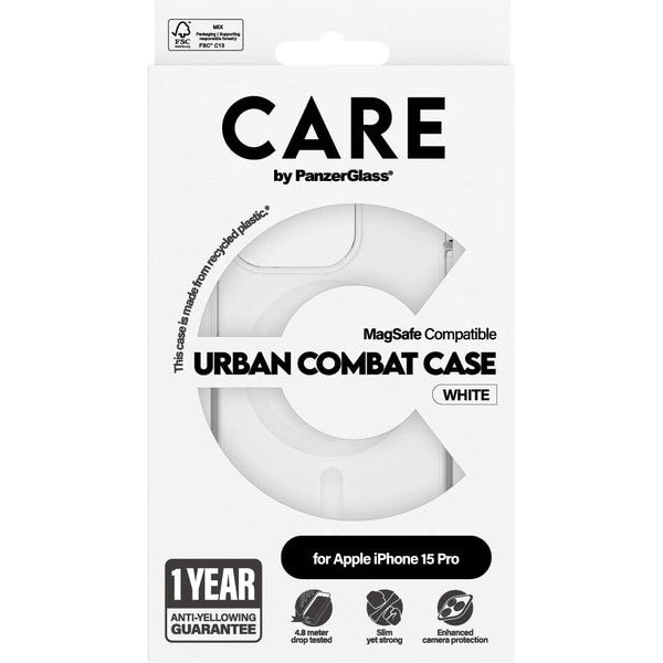 CARE Back Cover Flagship iPhone 15 Pro Weiss