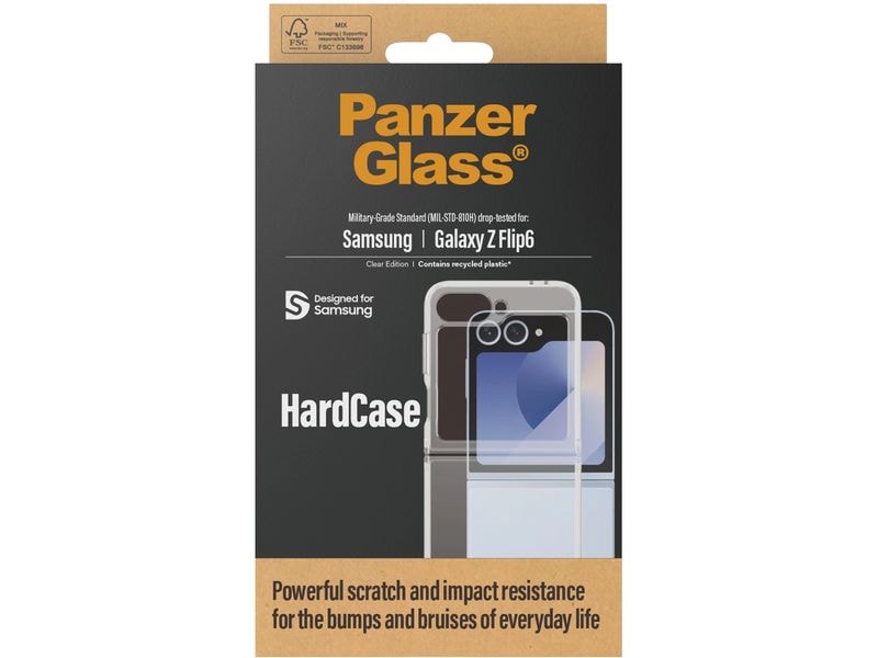 Panzerglass Back Cover Hardcase Galaxy Z Flip6 Transparent