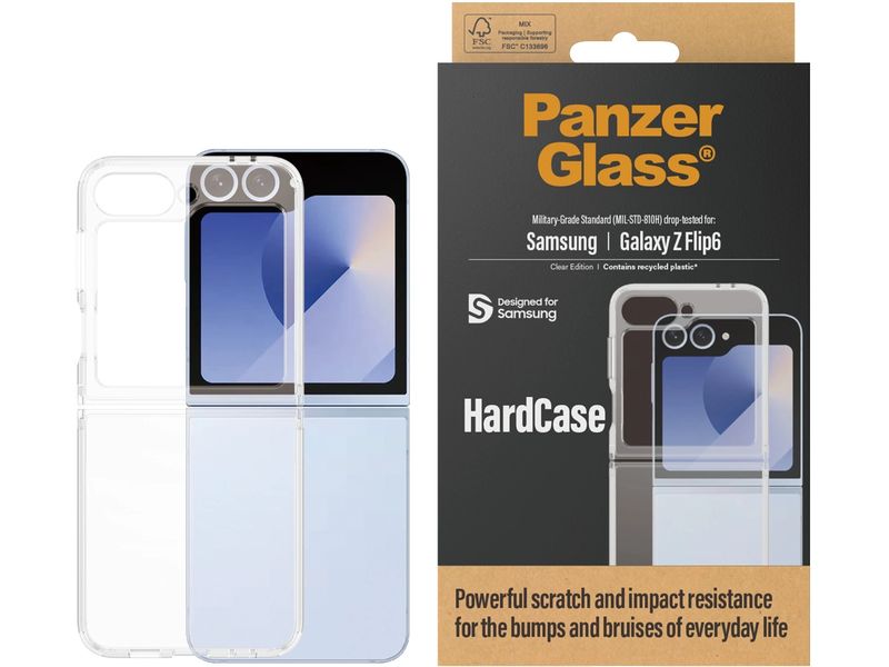 Panzerglass Back Cover Hardcase Galaxy Z Flip6 Transparent
