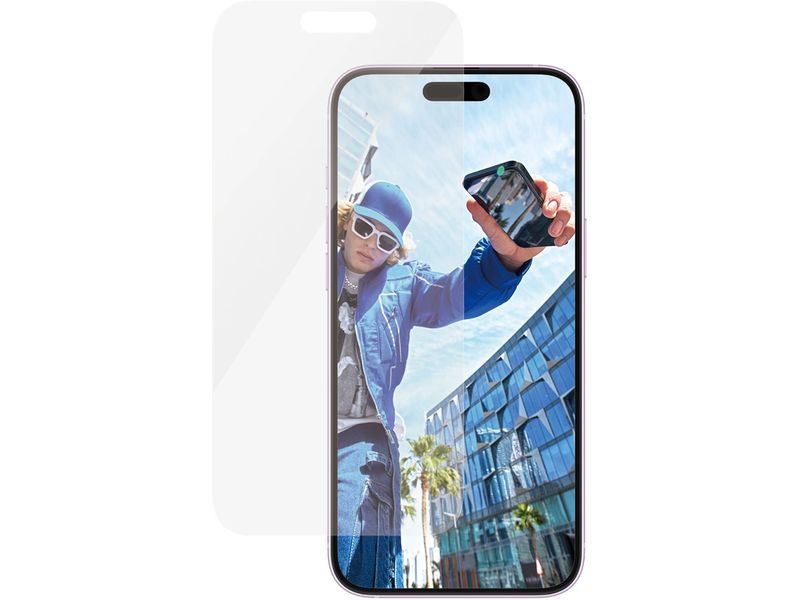 Panzerglass Displayschutz Classic Fit iPhone 15 Plus/16 Plus