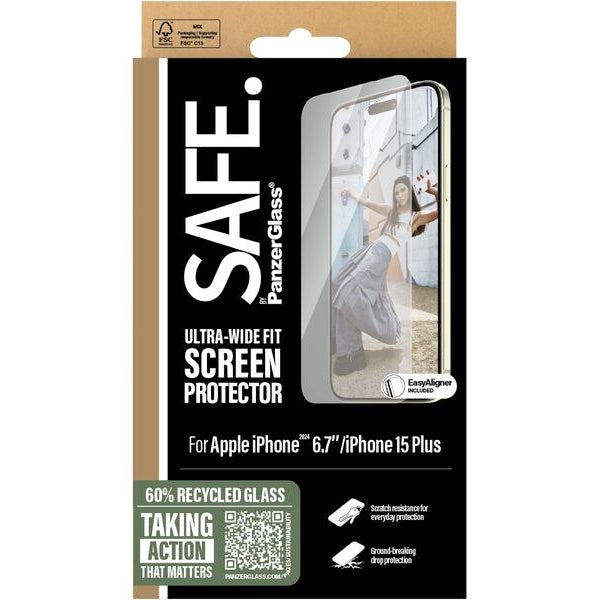 SAFE. Displayschutz Ultra Wide Fit iPhone 16 Plus