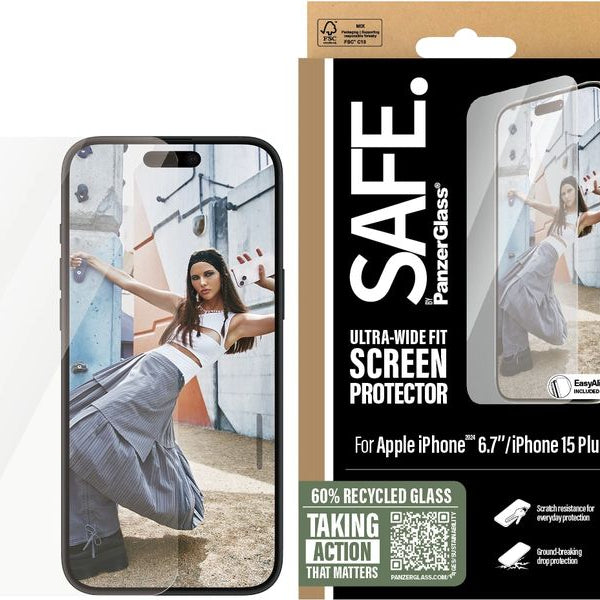 SAFE. Displayschutz Ultra Wide Fit iPhone 16 Plus