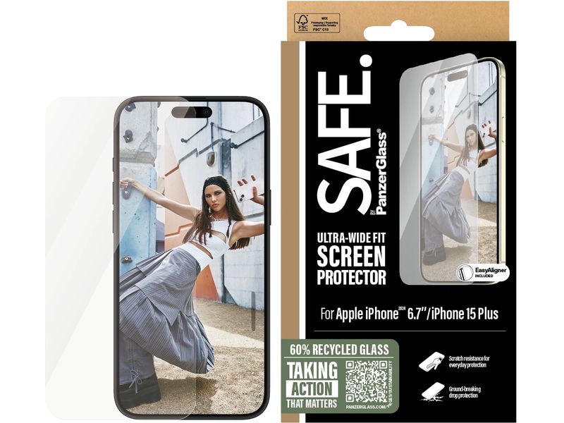 SAFE. Displayschutz Ultra Wide Fit iPhone 16 Plus