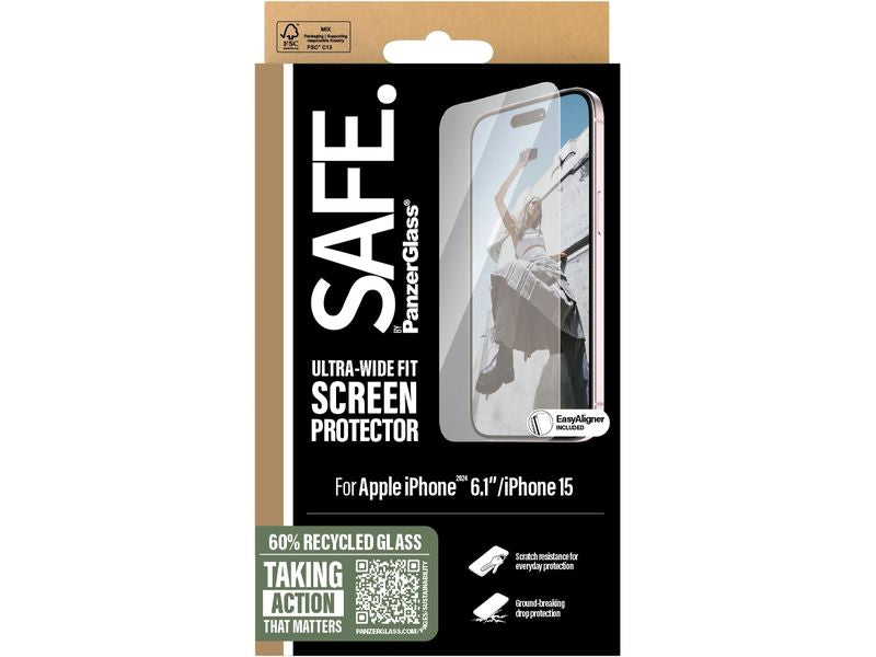 SAFE. Displayschutz Ultra Wide Fit iPhone 15/iPhone 16