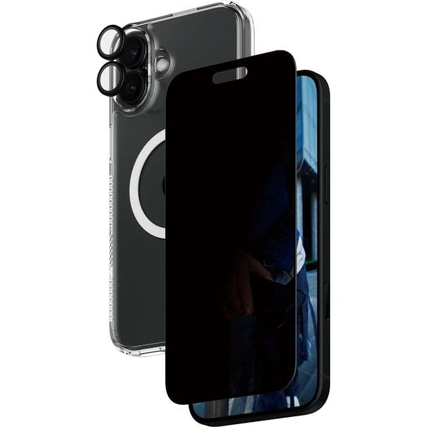 Panzerglass Displayschutz 3-in-1 Privacy iPhone 16 Plus