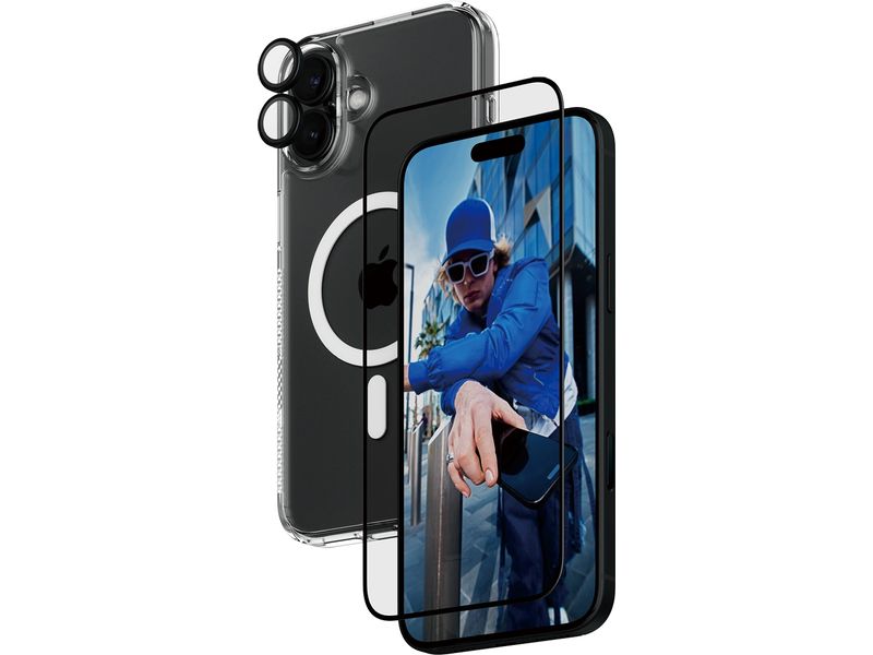 Panzerglass 3-in-1 Protection Bundle iPhone 16 Plus