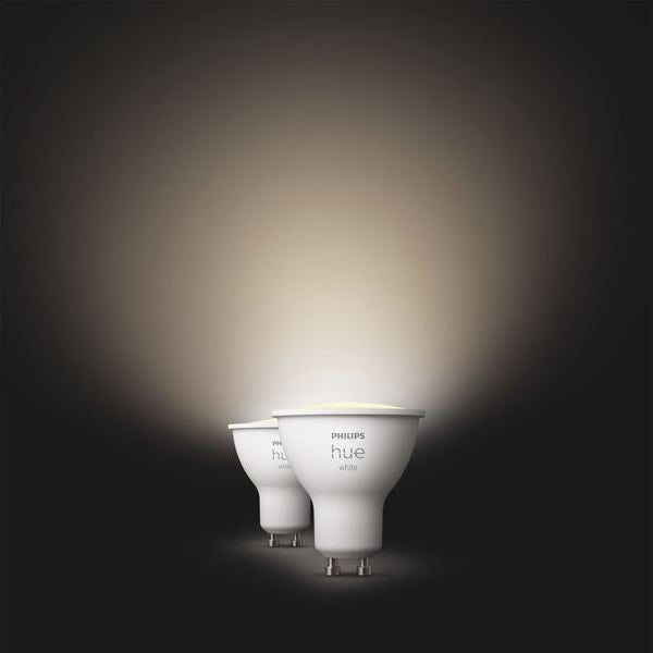 Philips Hue White GU10 Doppelpack 2 x 400 lm