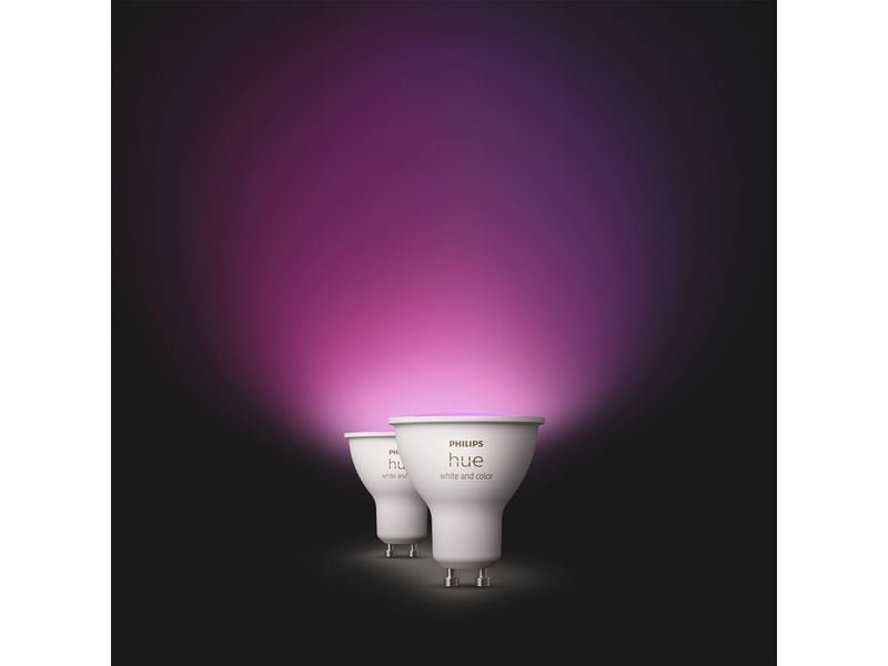 Philips Hue White &amp; Color Ambiance GU10 Doppelpack 2 x 350 lm