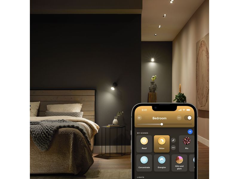 Philips Hue White Ambiance GU10 Dreierpack