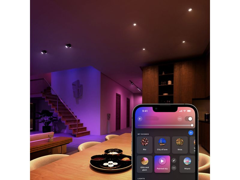 Philips Hue White &amp; Color Ambiance GU10 Doppelpack 2 x 350 lm