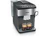 Siemens Kaffeevollautomat EQ500 Classic Connect Edelstahl, Schwarz