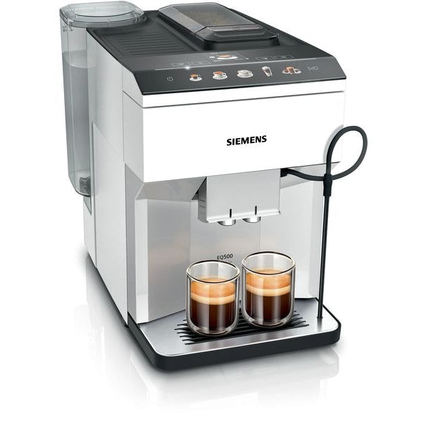 Siemens Kaffeevollautomat EQ500 Classic TP515D02 Weiss