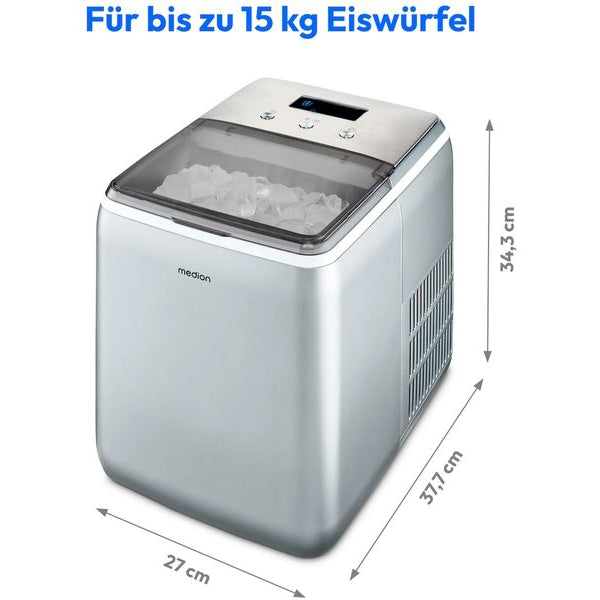 Medion Eiswürfelmaschine Life MD 11950 15 kg/24h