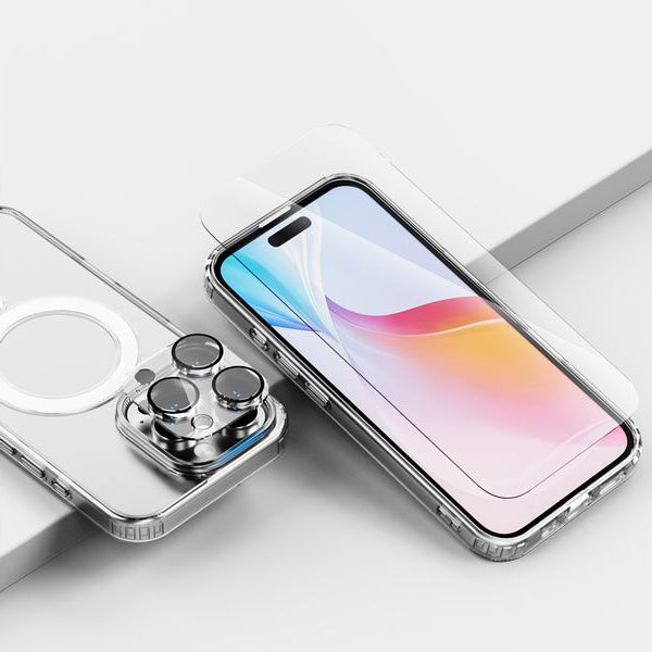 4smarts Back Cover 3in1 Premium Starter Set iPhone 16 Pro