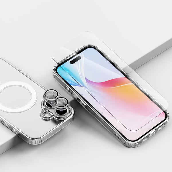 4smarts Back Cover 3in1 Premium Starter Set iPhone 16