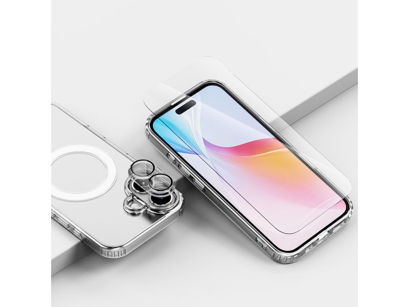 4smarts Back Cover 3in1 Premium Starter Set iPhone 16