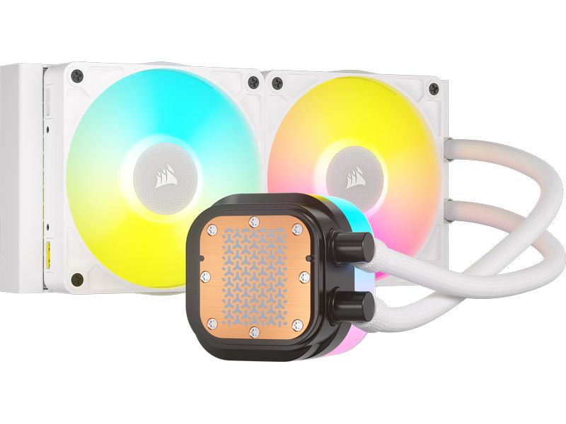 Corsair Wasserkühlung ICUE Link Titan 240 RX RGB Weiss
