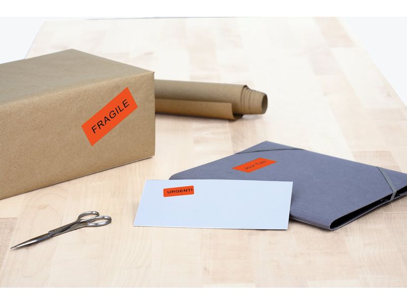 HERMA Universal-Etiketten 4367, 45.7 x 21.2 mm, Rot, 960 Stück