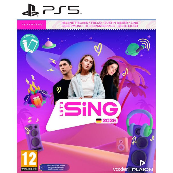 GAME Let's Sing 2025 German Version