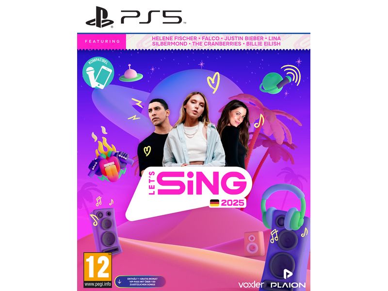 GAME Let's Sing 2025 German Version