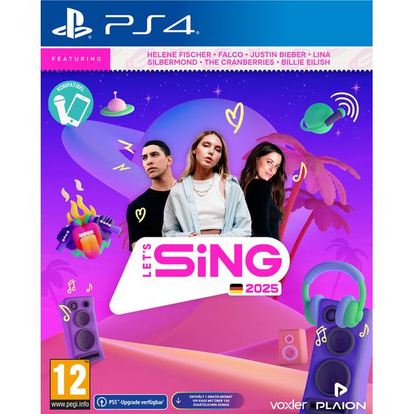 GAME Let's Sing 2025 German Version